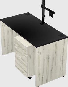 Rectangular desk
