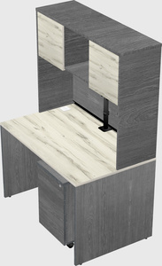 Rectangular desk