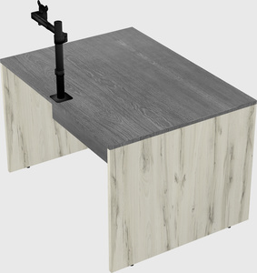 Rectangular desk