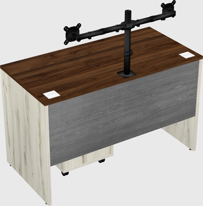 Rectangular desk