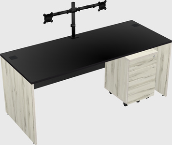 Rectangular desk