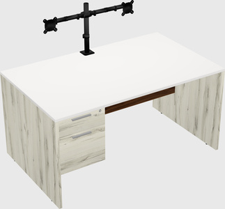 Rectangular desk