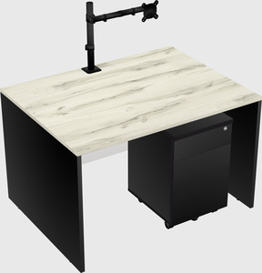 Rectangular desk
