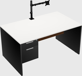 Rectangular desk