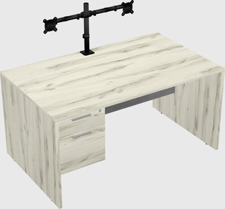 Rectangular desk