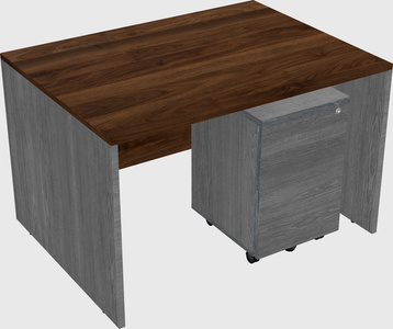 Rectangular desk