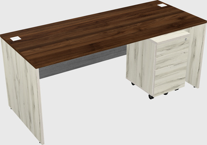Rectangular desk