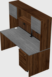 Rectangular desk
