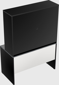 Rectangular desk