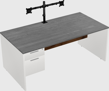 Rectangular desk