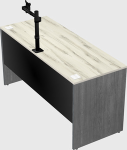 Rectangular desk