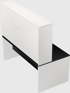 Rectangular desk