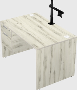 Rectangular desk