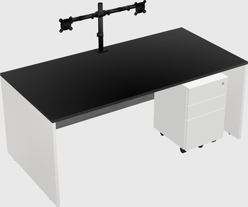 Rectangular desk