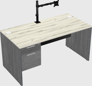 Rectangular desk