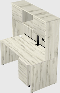 Rectangular desk
