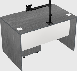 Rectangular desk