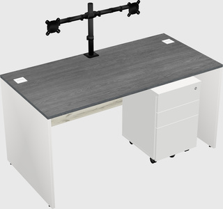 Rectangular desk