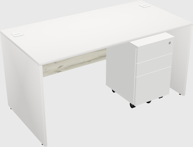 Rectangular desk