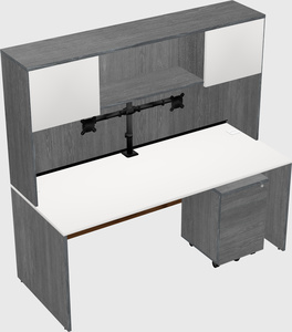 Rectangular desk