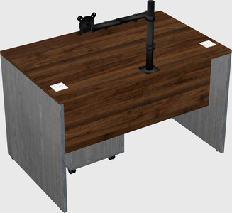 Rectangular desk