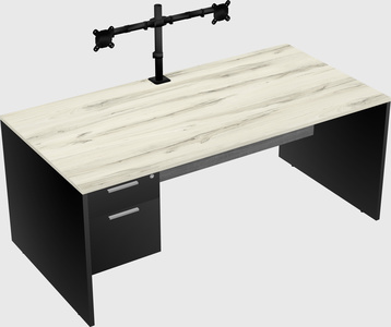 Rectangular desk