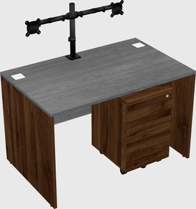 Rectangular desk