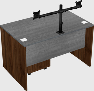 Rectangular desk