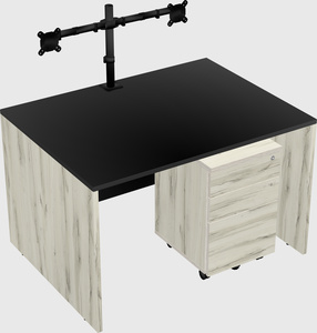 Rectangular desk
