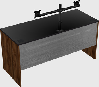 Rectangular desk