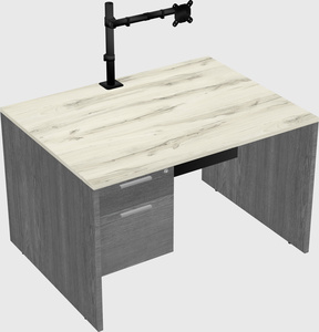 Rectangular desk