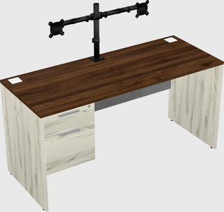 Rectangular desk