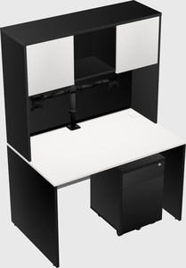 Rectangular desk