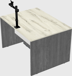 Rectangular desk