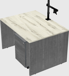 Rectangular desk