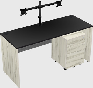 Rectangular desk