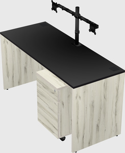 Rectangular desk
