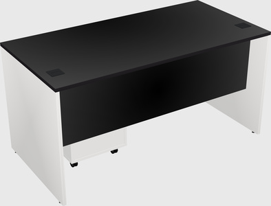 Rectangular desk