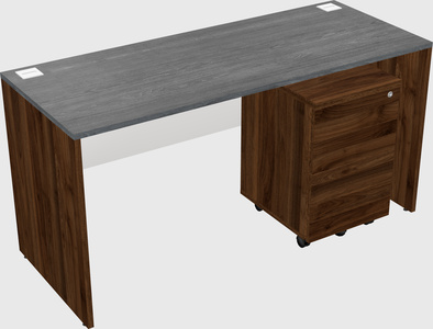 Rectangular desk