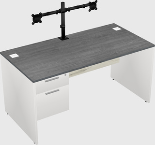 Rectangular desk