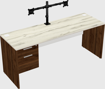 Rectangular desk