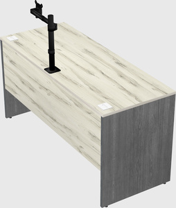 Rectangular desk