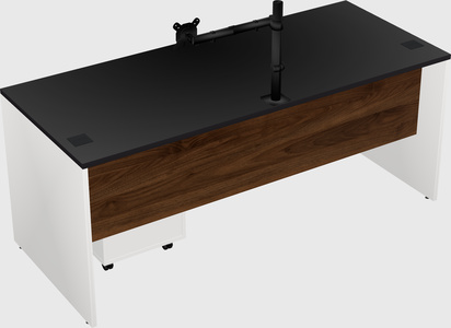 Rectangular desk