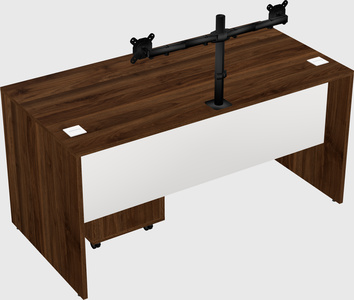 Rectangular desk