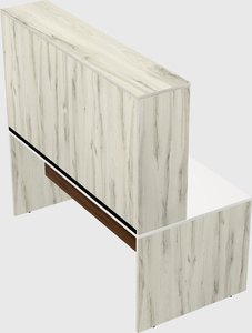 Rectangular desk