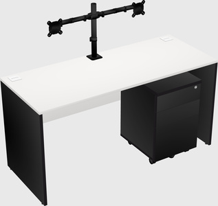 Rectangular desk