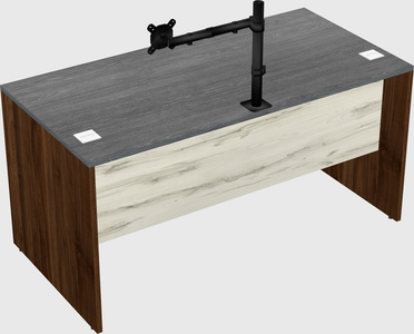 Rectangular desk