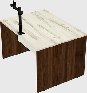 Rectangular desk