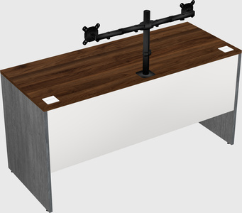Rectangular desk