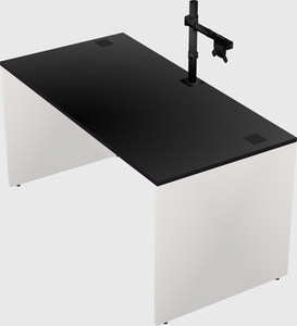 Rectangular desk